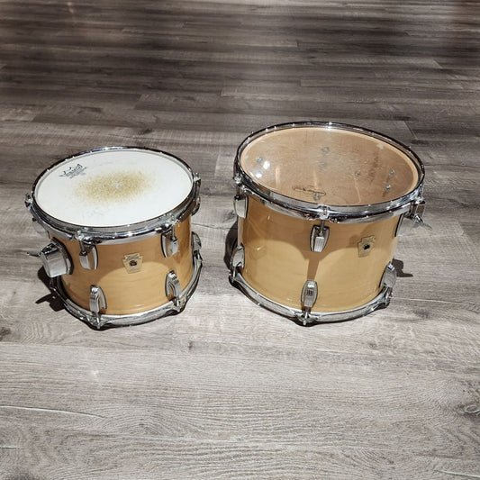 Used Ludwig Classic Maple 7pc Drum Set Natural Gloss - Very Good - Drum Center Of Portsmouth