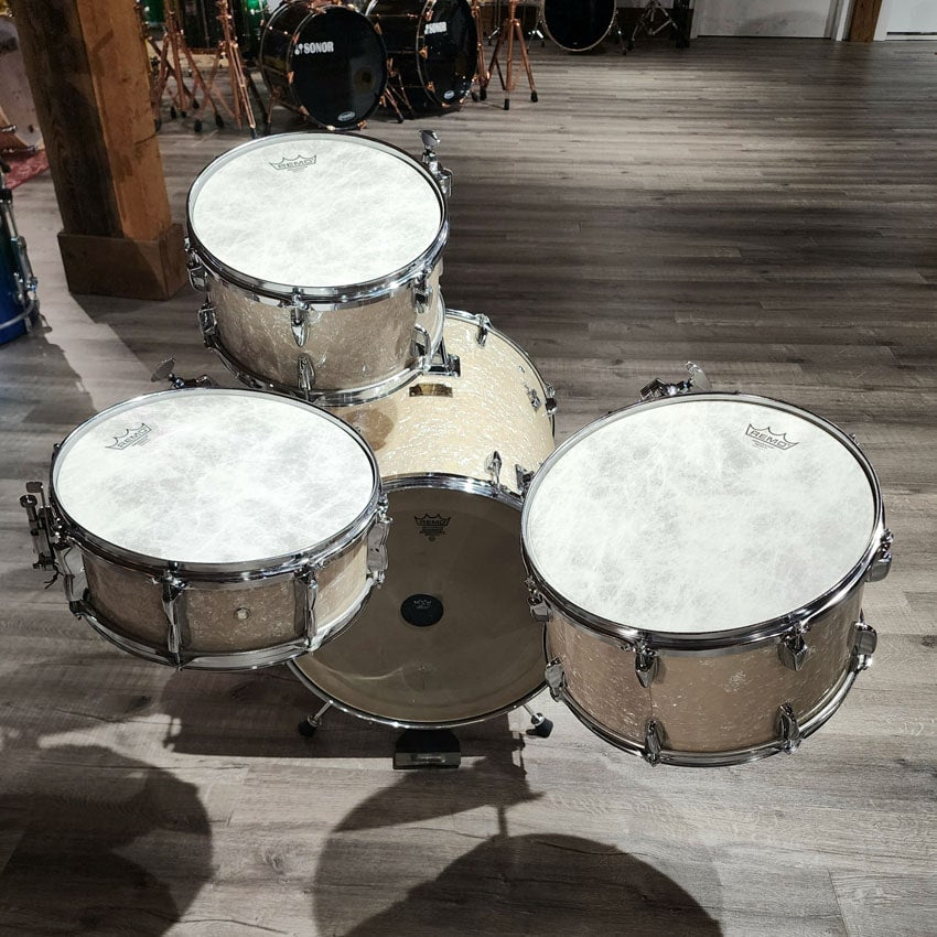 Used Yamaha Al Foster Hip Gig Signature 4pc Drum Set WMP - Good - Drum Center Of Portsmouth