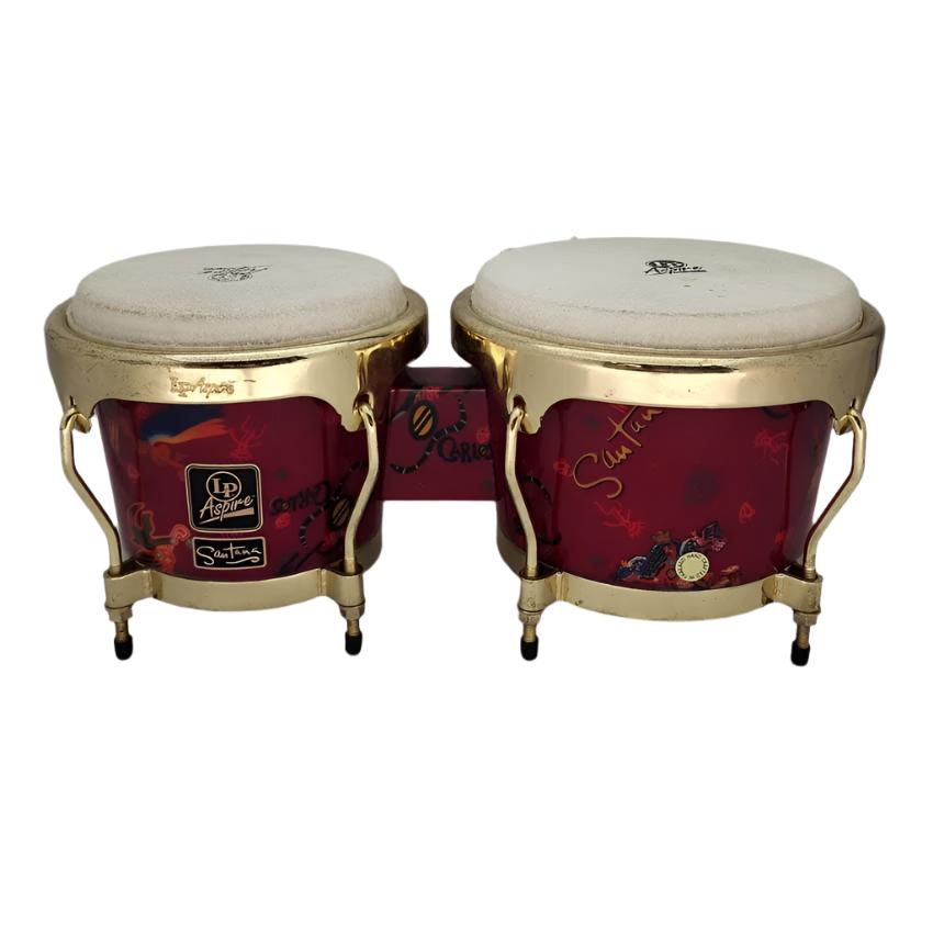 Used LP Aspire Santana Signature Supernatural Bongos - Good - Drum Center Of Portsmouth