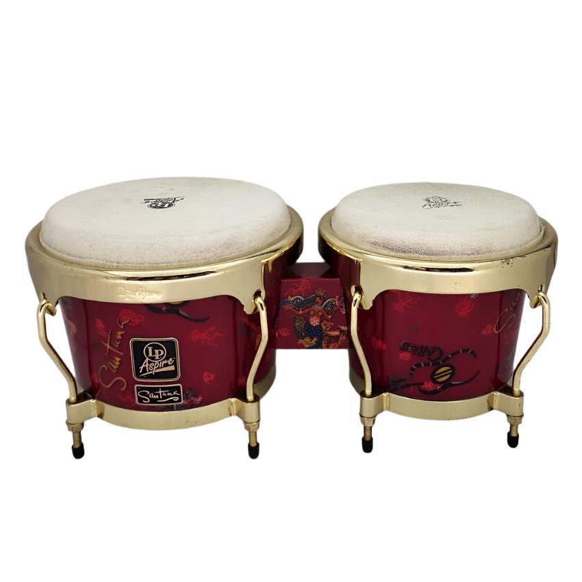 Used LP Aspire Santana Signature Supernatural Bongos - Good - Drum Center Of Portsmouth