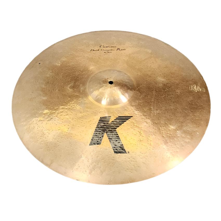 Used Zildjian K Custom Dark Complex Ride Cymbal 22" - Very Good - Drum Center Of Portsmouth