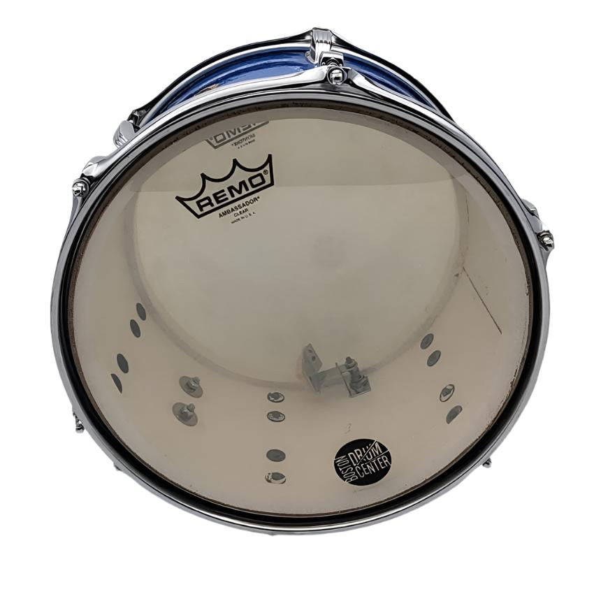 Used Vintage 1960s Ludwig Tom 12x8 Blue Sparkle - Good - Drum Center Of Portsmouth