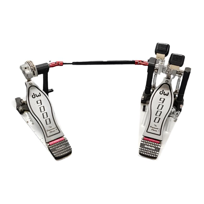 Used DW 9000 Double Bass Drum Pedal - Good - Drum Center Of Portsmouth