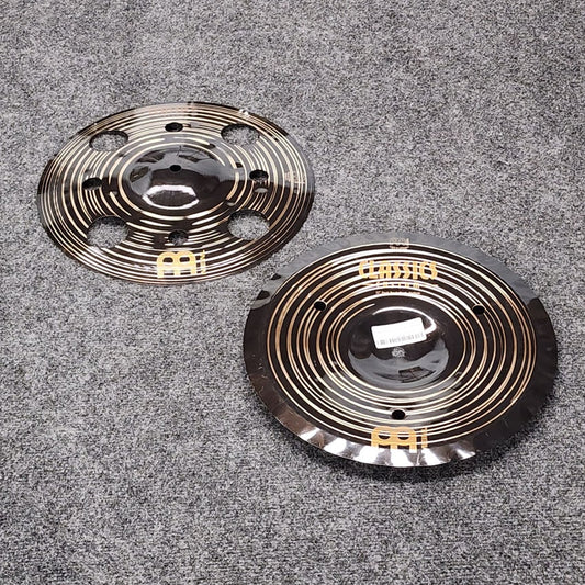 Used Meinl Classics Custom Dark Trash Stack 12" - Good - Drum Center Of Portsmouth