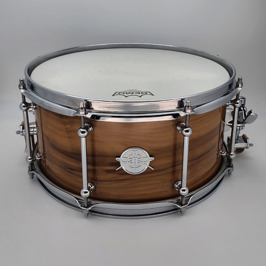 Used Dunnett Classic Dreamtime Jarrah Snare Drum 14x7 Blackheart - Very Good - Drum Center Of Portsmouth