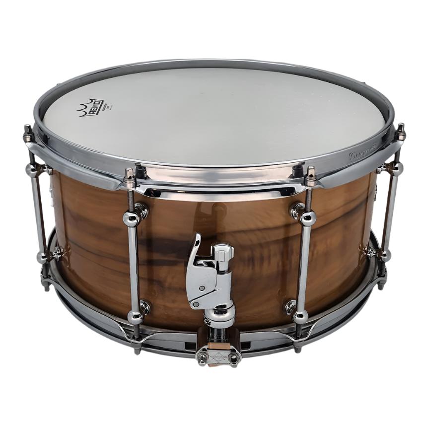 Used Dunnett Classic Dreamtime Jarrah Snare Drum 14x7 Blackheart - Very Good - Drum Center Of Portsmouth