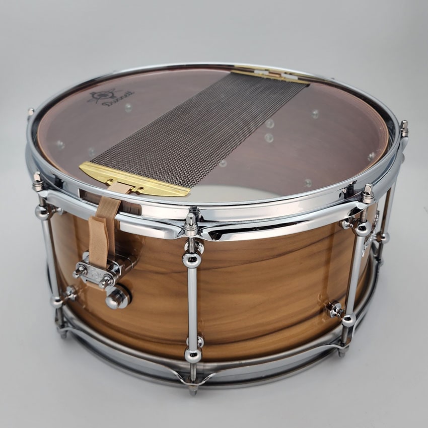 Used Dunnett Classic Dreamtime Jarrah Snare Drum 14x7 Blackheart - Very Good - Drum Center Of Portsmouth