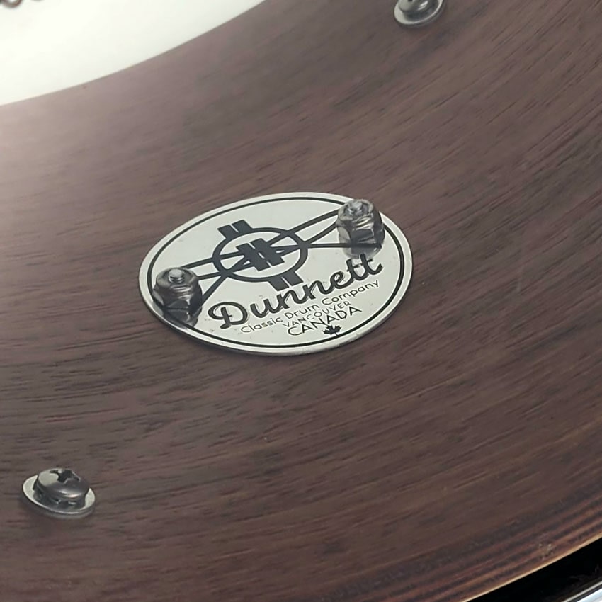 Used Dunnett Classic Dreamtime Jarrah Snare Drum 14x7 Blackheart - Very Good - Drum Center Of Portsmouth