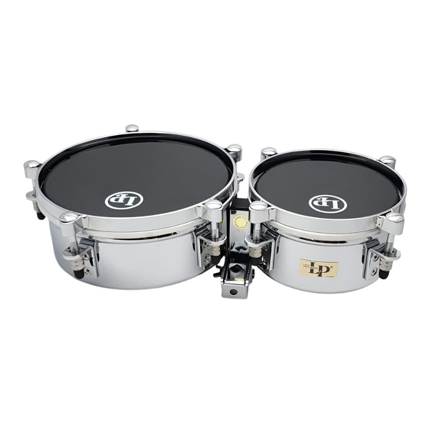 Used LP Mini Timbale Set 6" & 8" w/Mount - Excellent - Drum Center Of Portsmouth