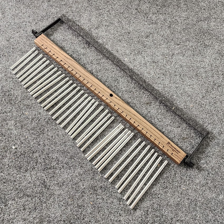 Used LP Studio Series Bar Chimes Double Row, 50 Bars - Very Good - Drum Center Of Portsmouth