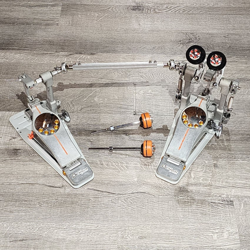 Used Pearl Demon Drive Double Bass Drum Pedal - Very Good - Drum Center Of Portsmouth