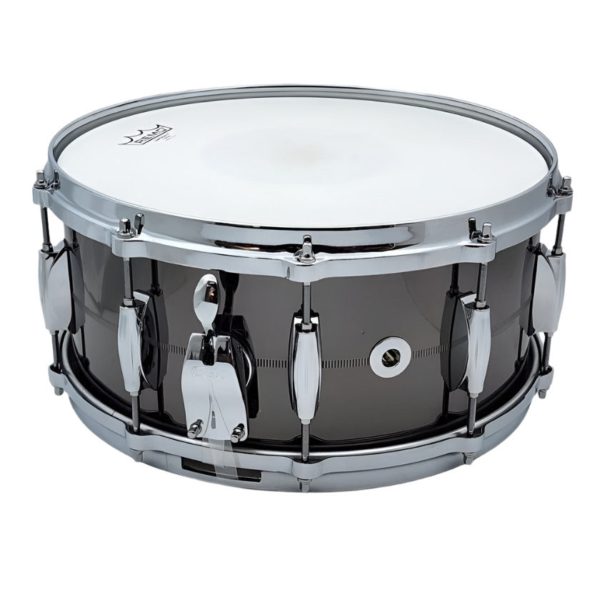 Used Gretsch USA Solid Steel Snare Drum 14x6.5 - Excellent - Drum Center Of Portsmouth