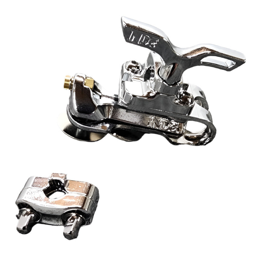 Used INDe Drum Labs BR3 No-Drill Tom/Accessory Mount Bracket Chrome - Drum Center Of Portsmouth