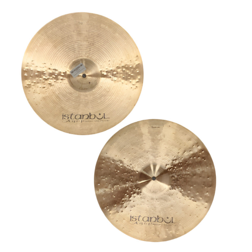 Used Istanbul Agop Mantra Hi Hat Cymbals 15" 980/1152 grams - Drum Center Of Portsmouth