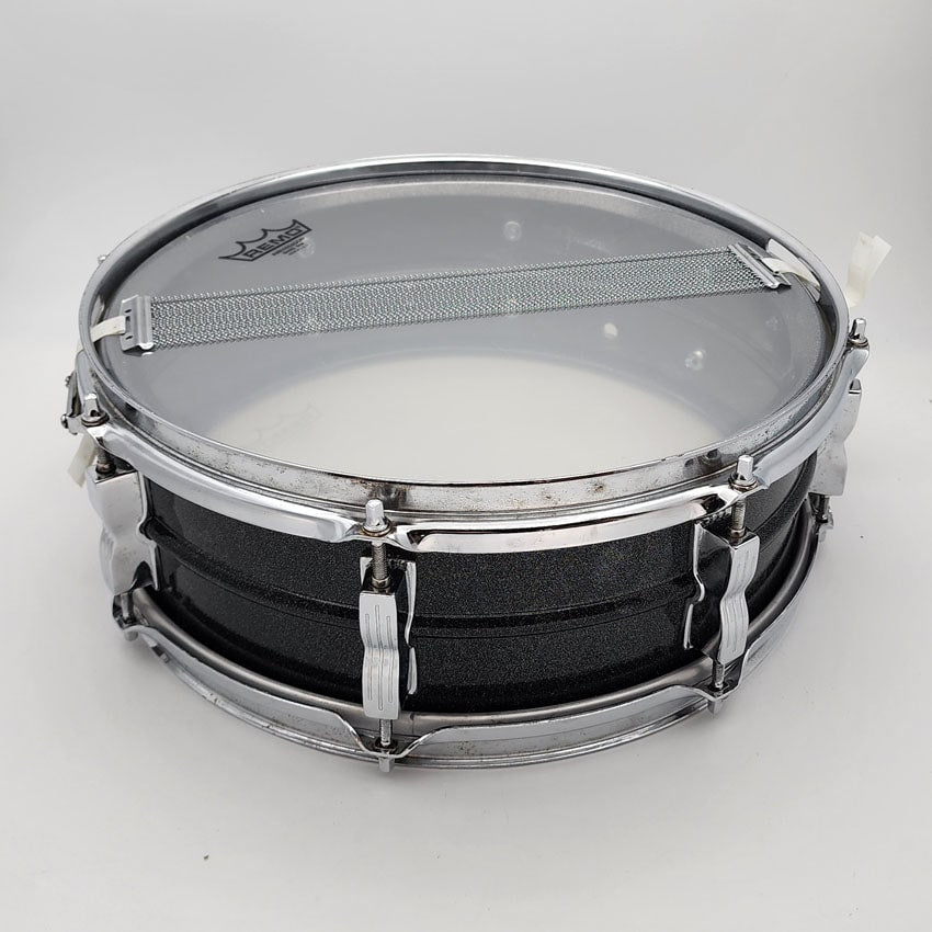 Used Ludwig Acrolite Black Galaxy Snare Drum 14x5 - Good - Drum Center Of Portsmouth