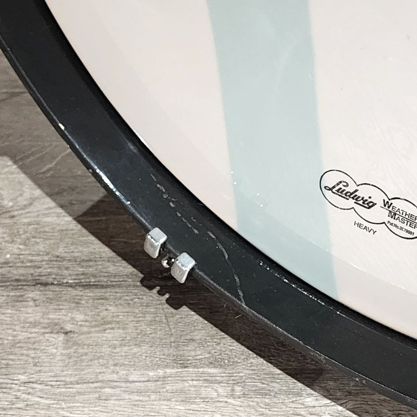 Used Ludwig Classic Maple 4pc Drum Set Green Sparkle - Very Good - Drum Center Of Portsmouth