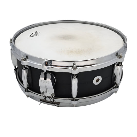 Used Gretsch USA Custom Black Copper Snare Drum 14x5 - Very Good - Drum Center Of Portsmouth