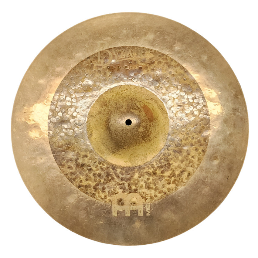 Used Meinl Byzance Dual Crash Cymbal 18" - Very Good - Drum Center Of Portsmouth