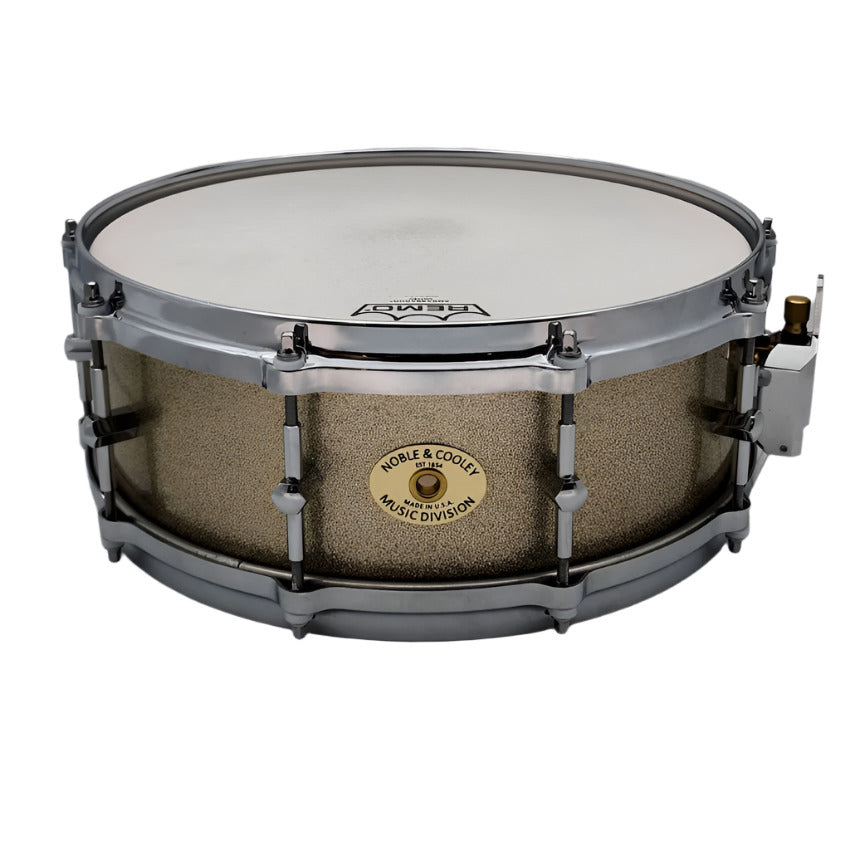 Used Noble & Cooley Solid Shell Maple Snare Drum 14x5 Desert Sparkle - Drum Center Of Portsmouth