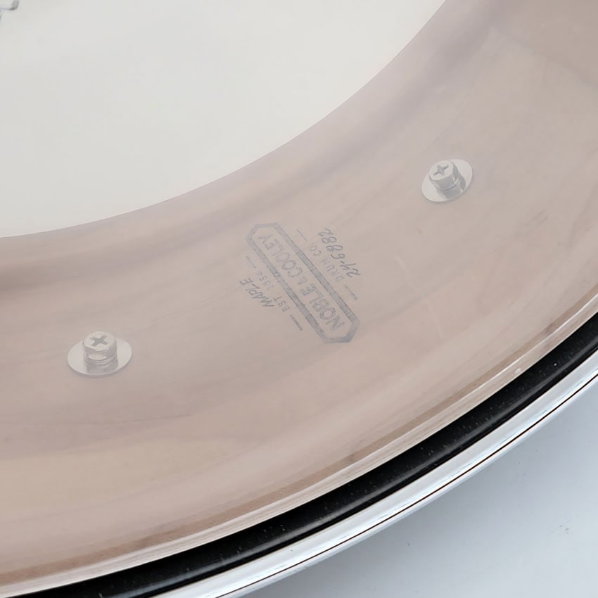 Used Noble & Cooley Solid Shell Maple Snare Drum 14x5 Desert Sparkle - Drum Center Of Portsmouth