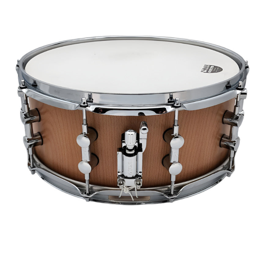 Used Sonor Kompressor Beech Snare Drum 14x6 - Very Good - Drum Center Of Portsmouth