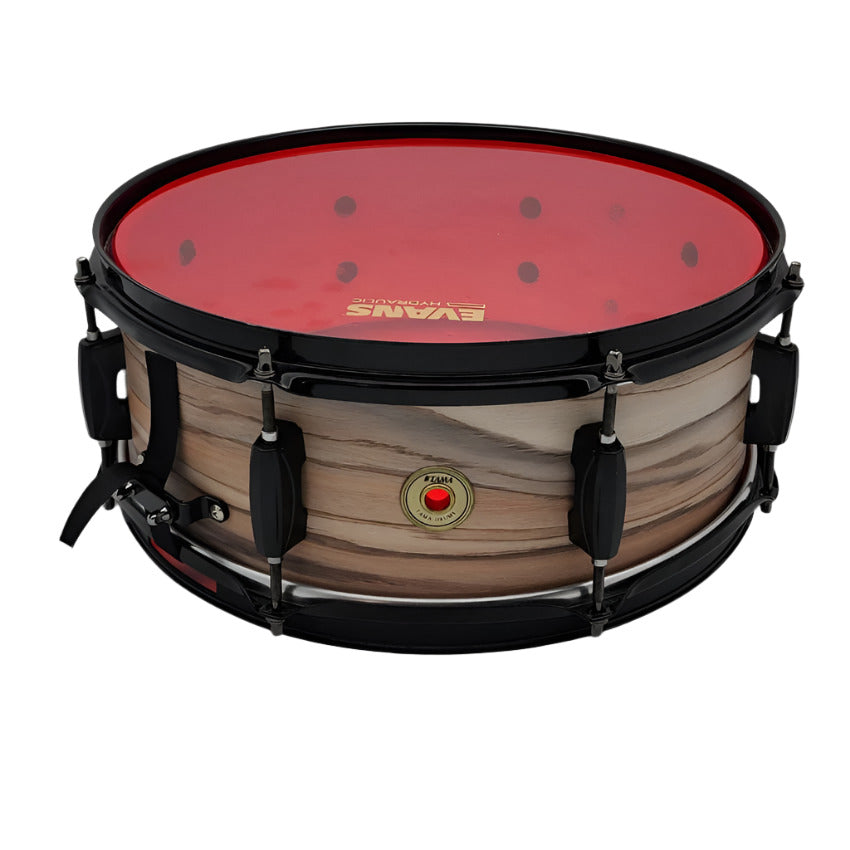 Used Tama Sound Works Snare Drum 14x6 Zebra Wrap - Good - Drum Center Of Portsmouth