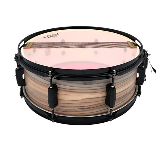 Used Tama Sound Works Snare Drum 14x6 Zebra Wrap - Good - Drum Center Of Portsmouth