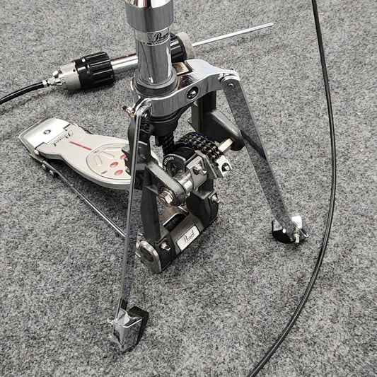 Used Pearl RH2050 Eliminator Redline Dual-Leg Remote Pro Hi Hat Stand - Good - Drum Center Of Portsmouth