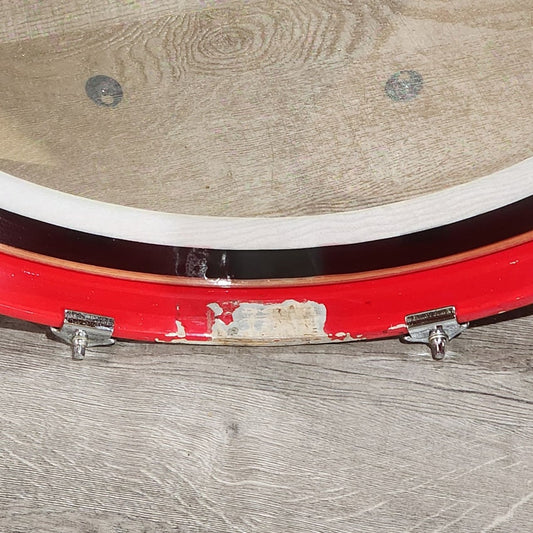 Used Premier 1980s Projector 6pc Drum Set Inferno Red - Good - Drum Center Of Portsmouth