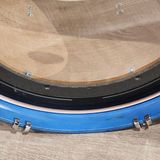 Used Ludwig Neusonic Drum Set Satin Royal Blue Finish - Excellent - Drum Center Of Portsmouth