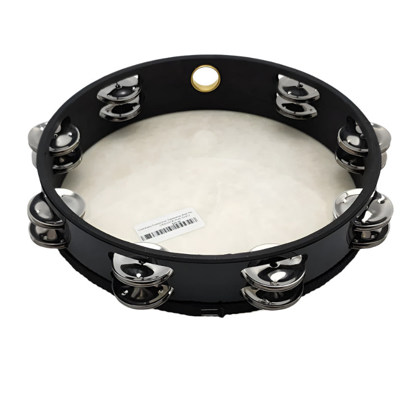 Used Remo Double Row Tambourine Steel Jingles 10" - Good - Drum Center Of Portsmouth