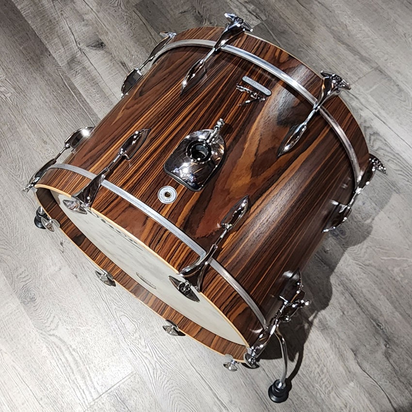 Used Sonor Vintage 3pc Drum Set Rosewood Semi Gloss - Very Good - Drum Center Of Portsmouth