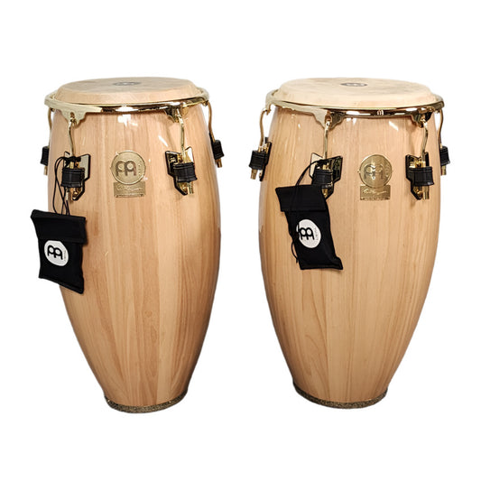 Used Meinl William "Kachiro" Thompson Signature Congas Gloss Natural - Very Good - Drum Center Of Portsmouth