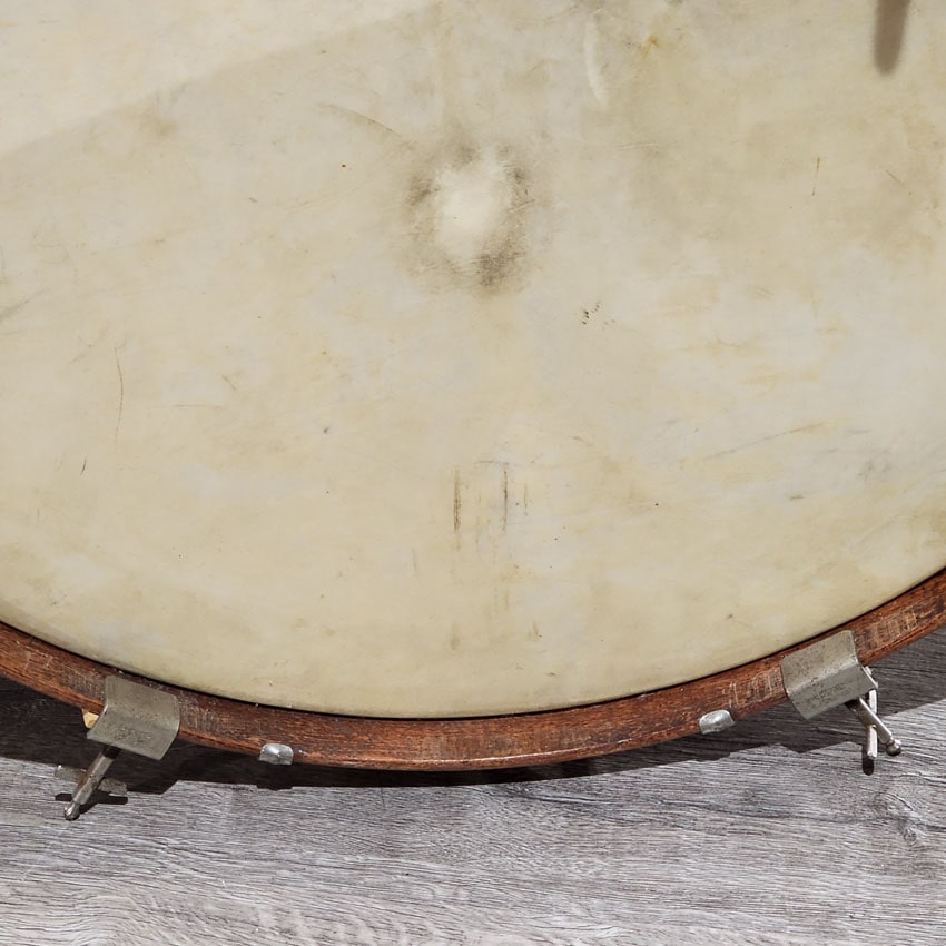 Used Vintage Slingerland Radio King "Rolling Bomber" Drum Set White Pearl - Good - Drum Center Of Portsmouth