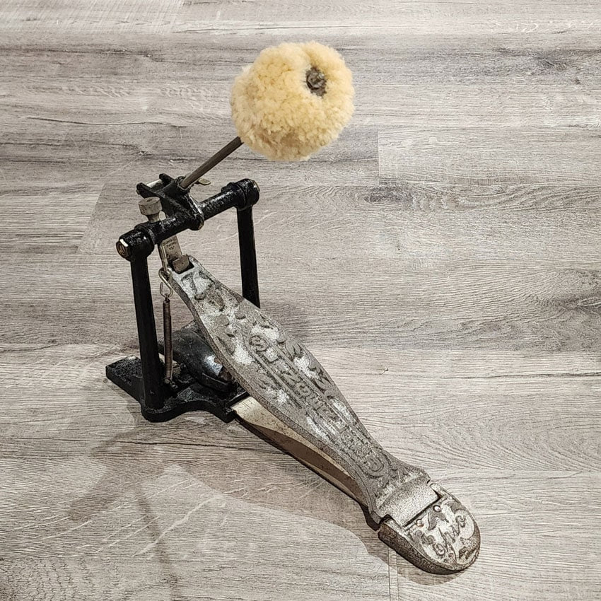 Used Vintage Slingerland Radio King "Rolling Bomber" Drum Set White Pearl - Good - Drum Center Of Portsmouth