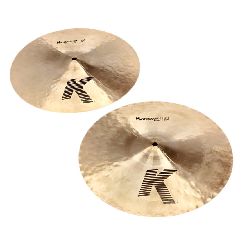 Used Zildjian K Mastersound Hi Hat Cymbals 14" - Good - Drum Center Of Portsmouth