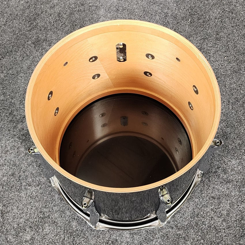 Used Premier Projector Hanging Tom 15x12 Black Sparkle - Very Good - Drum Center Of Portsmouth