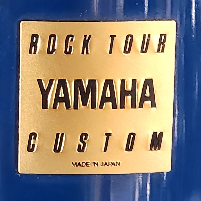 Used Yamaha Rock Tour 5pc Drum Set Cobalt Blue MIJ - Good - Drum Center Of Portsmouth