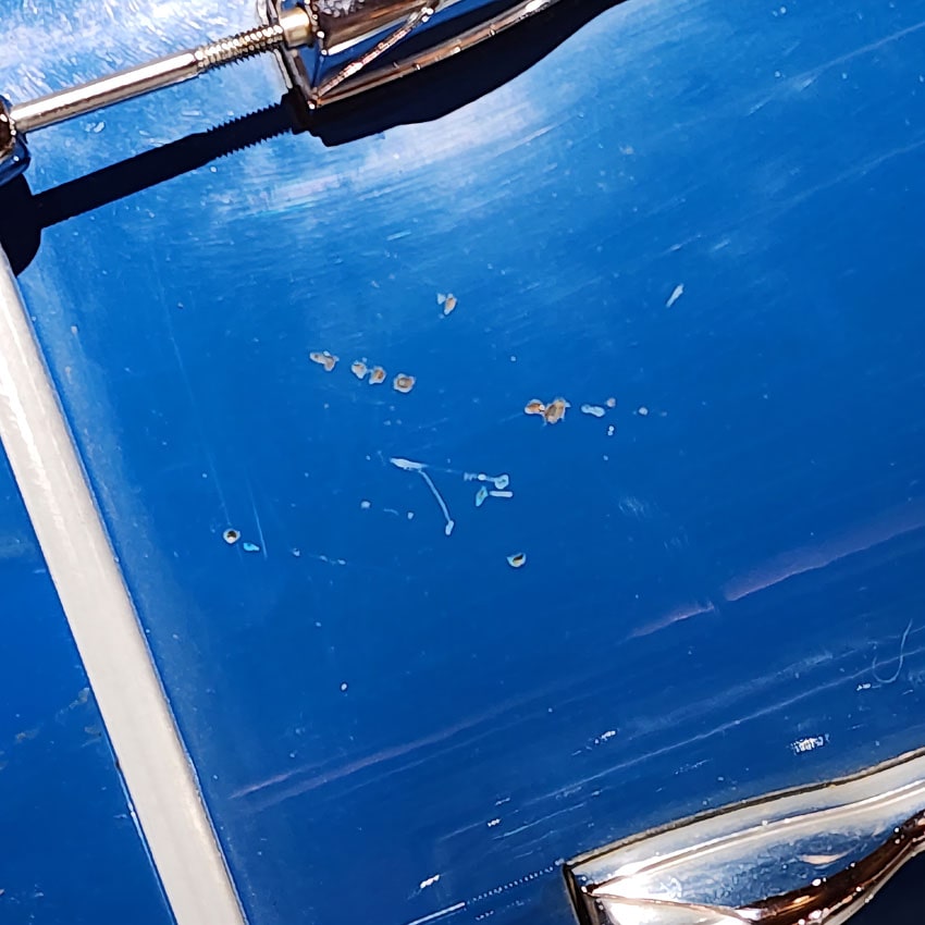 Used Yamaha Rock Tour 5pc Drum Set Cobalt Blue MIJ - Good - Drum Center Of Portsmouth