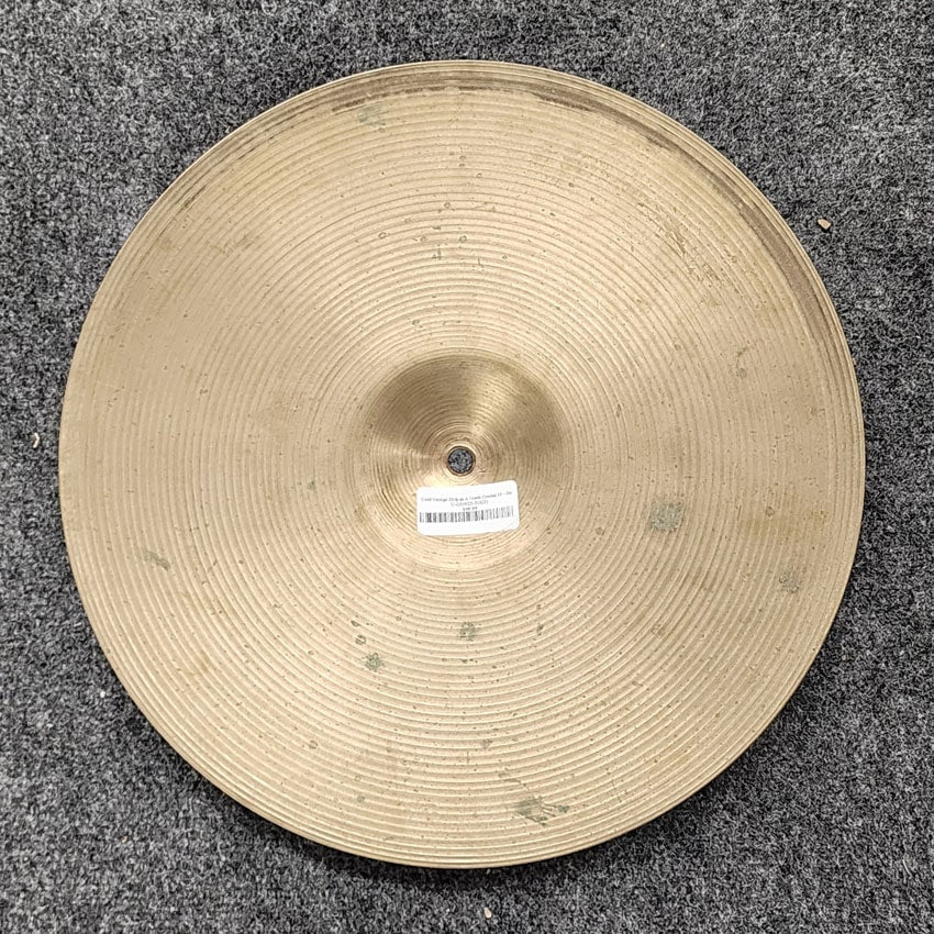Used Vintage Zildjian A Crash Cymbal 15" - Good - Drum Center Of Portsmouth