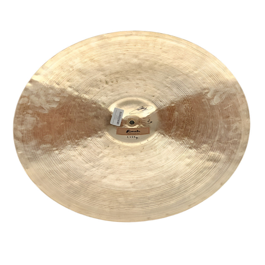 Used Funch 6th Anniversary Ride Cymbal 22" 2355 grams - Good - Drum Center Of Portsmouth