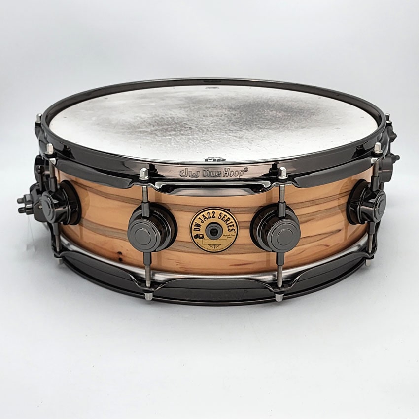 Used DW Collectors Jazz Series Snare Drum 14x4.5 w/Black Nickel Hw - Very Good - Drum Center Of Portsmouth