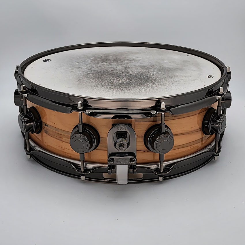 Used DW Collectors Jazz Series Snare Drum 14x4.5 w/Black Nickel Hw - Very Good - Drum Center Of Portsmouth