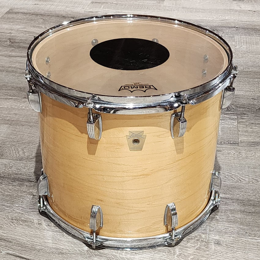 Used Ludwig Classic Maple Bonham Drum Set Natural Gloss - Good - Drum Center Of Portsmouth