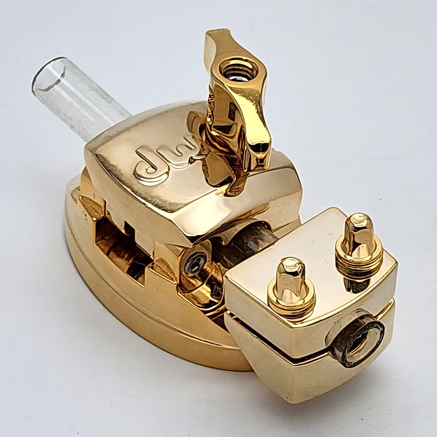 Used DW DWSMTB12GD2 Tom Mount Bracket, Pre-2012, Gold #2 - Good - Drum Center Of Portsmouth