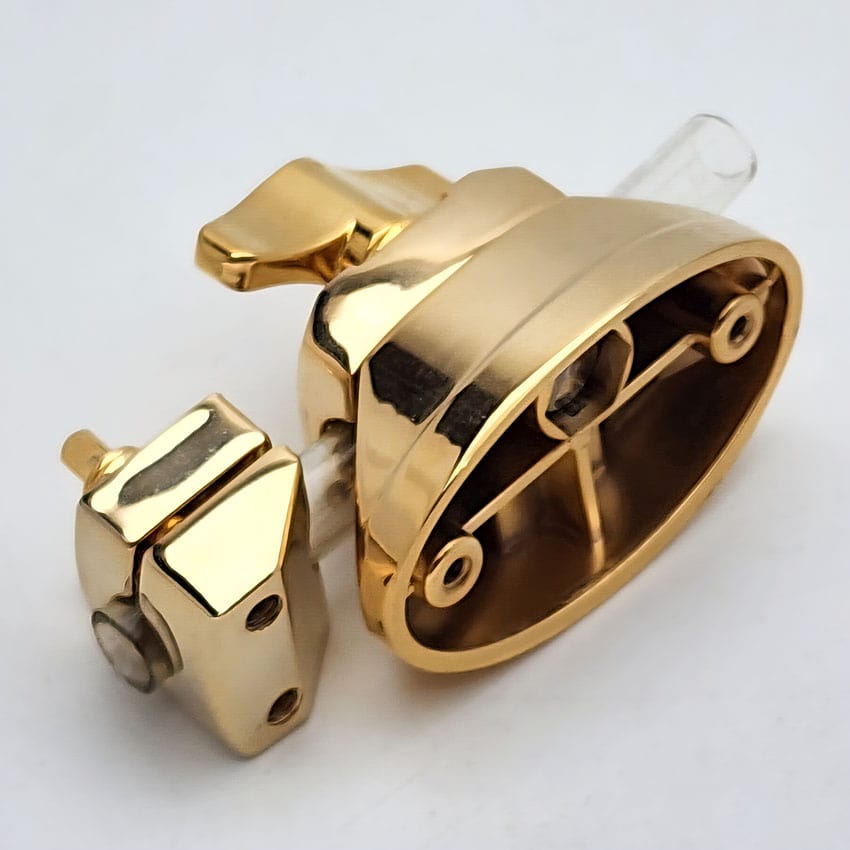 Used DW DWSMTB12GD2 Tom Mount Bracket, Pre-2012, Gold #2 - Good - Drum Center Of Portsmouth