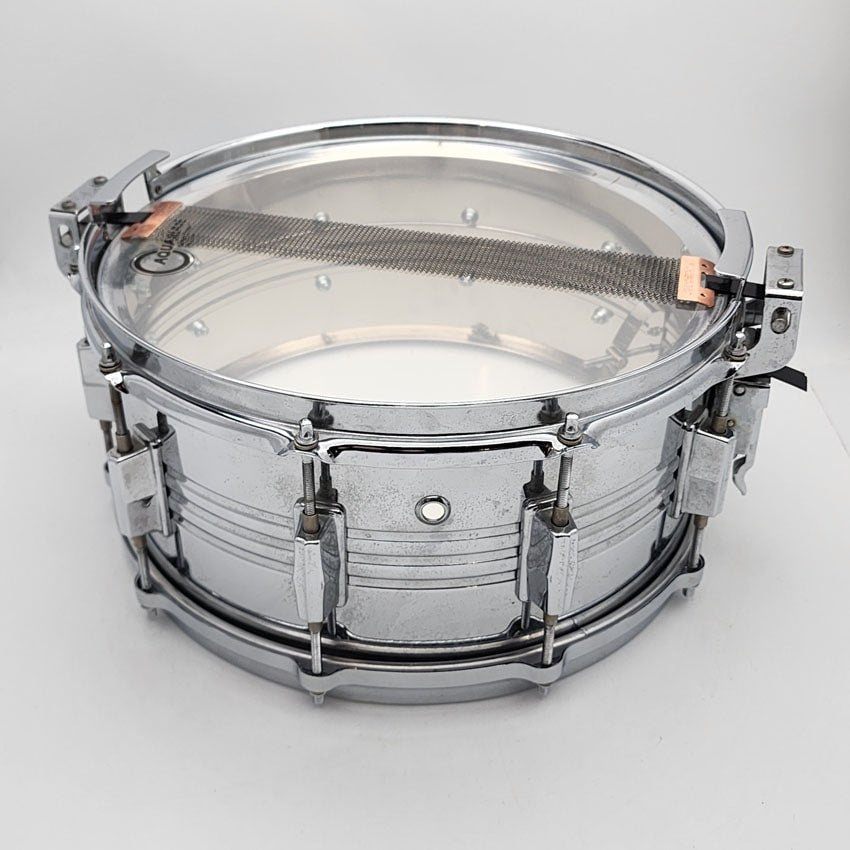 Used Pearl Professional Series Steel Snare Drum 14x6.5 MIJ - Good - Drum Center Of Portsmouth