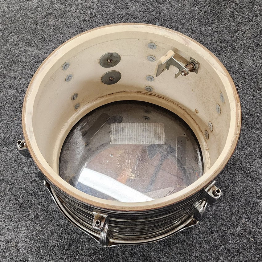 Used Vintage Ludwig '60s Drum Set Black Oyster - Poor - Drum Center Of Portsmouth