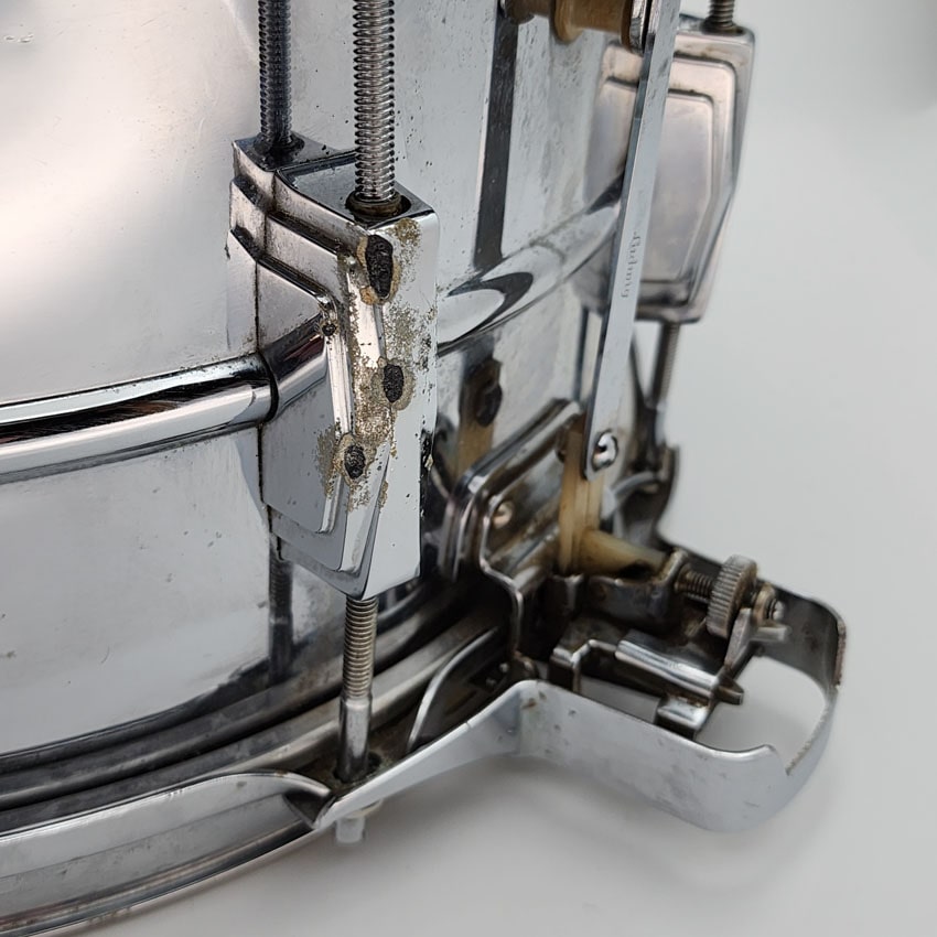 Used Vintage Ludwig Super Sensitive Snare Drum 14x6.5 - Good - Drum Center Of Portsmouth