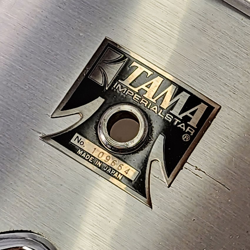 Used Vintage Tama 4pc Imperialstar Drum Set Hairline Chrome - Very Goo